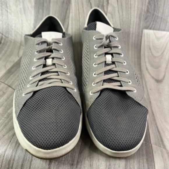 Cole Haan Mens Granpro Stitch Lite Knit Sneakers Gray Low‎ Top Lace Up 13M - Picture 4 of 12